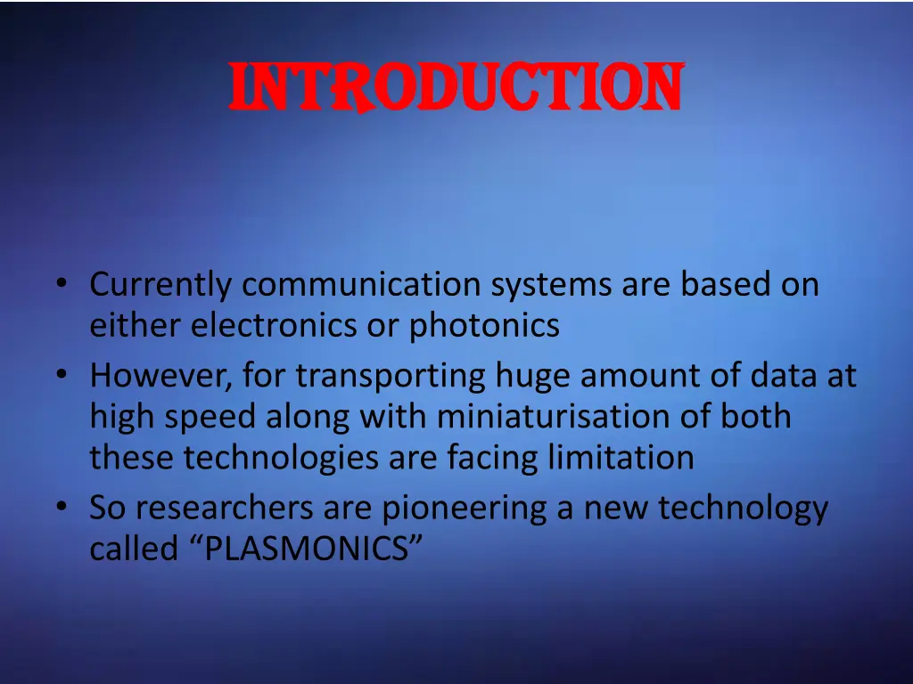 introduction introduction