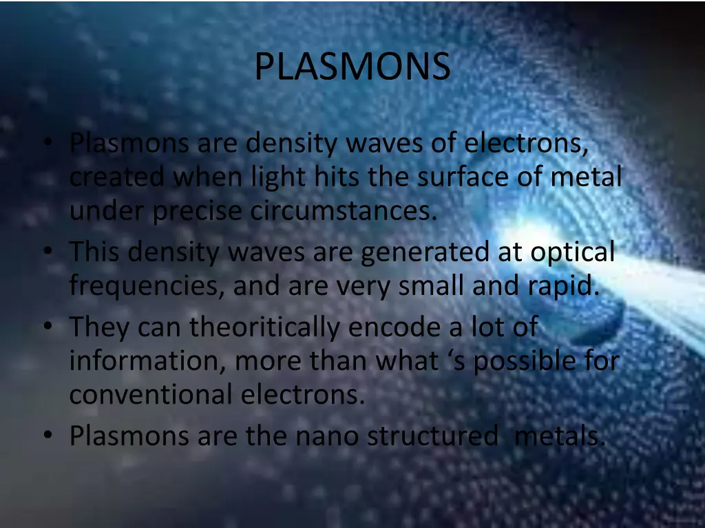 plasmons