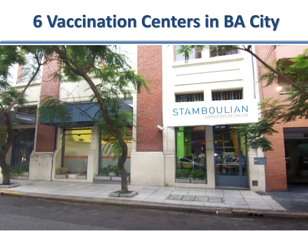 6 vaccination centers in ba city