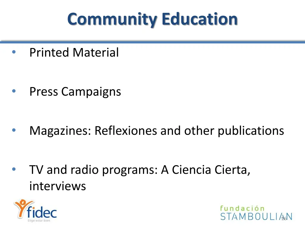 community education 1