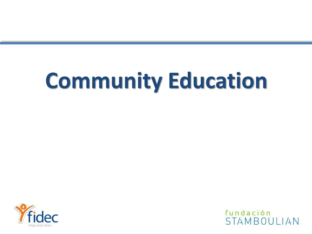 community education
