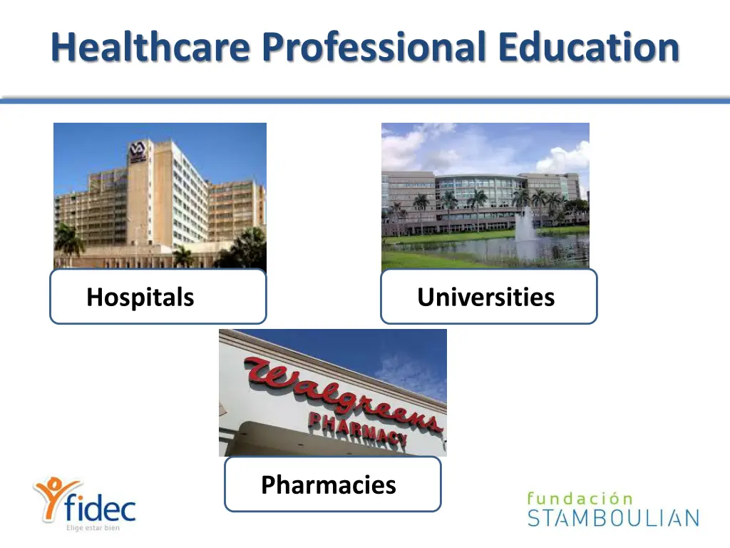 healthcare professional education