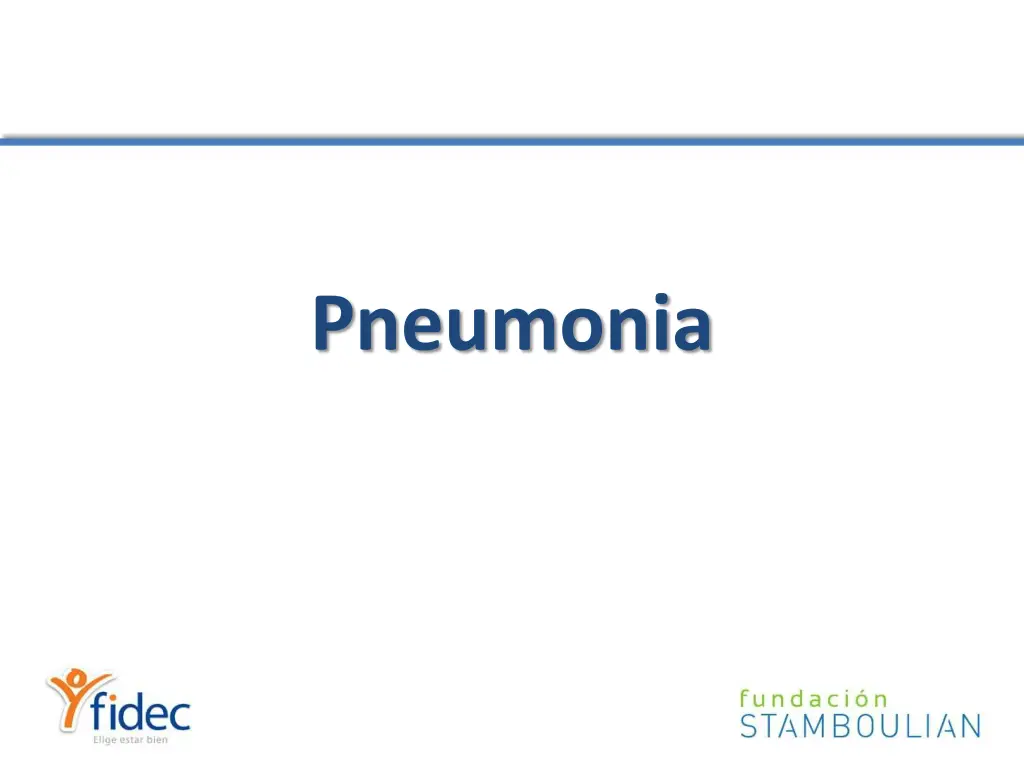 pneumonia