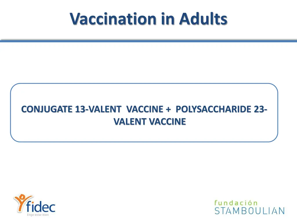 vaccination in adults