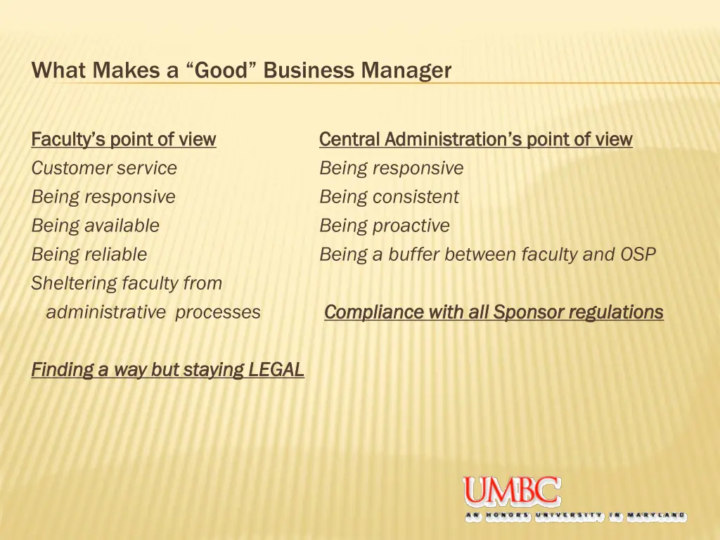 what makes a good business manager