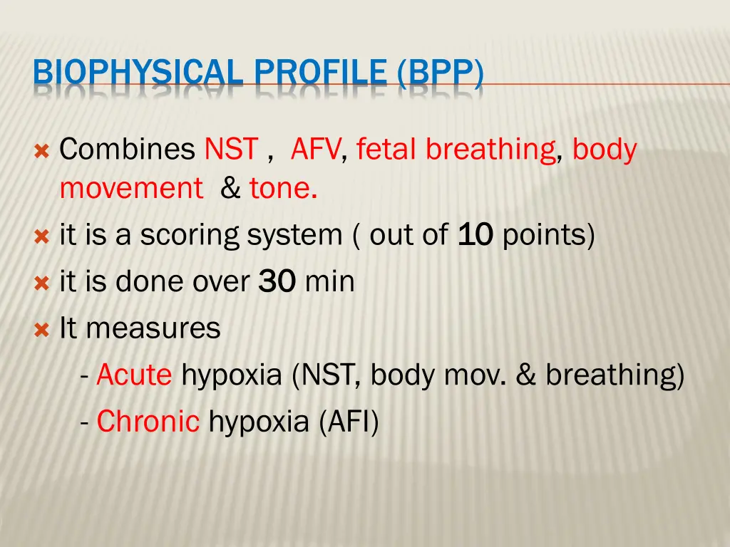 biophysical profile bpp