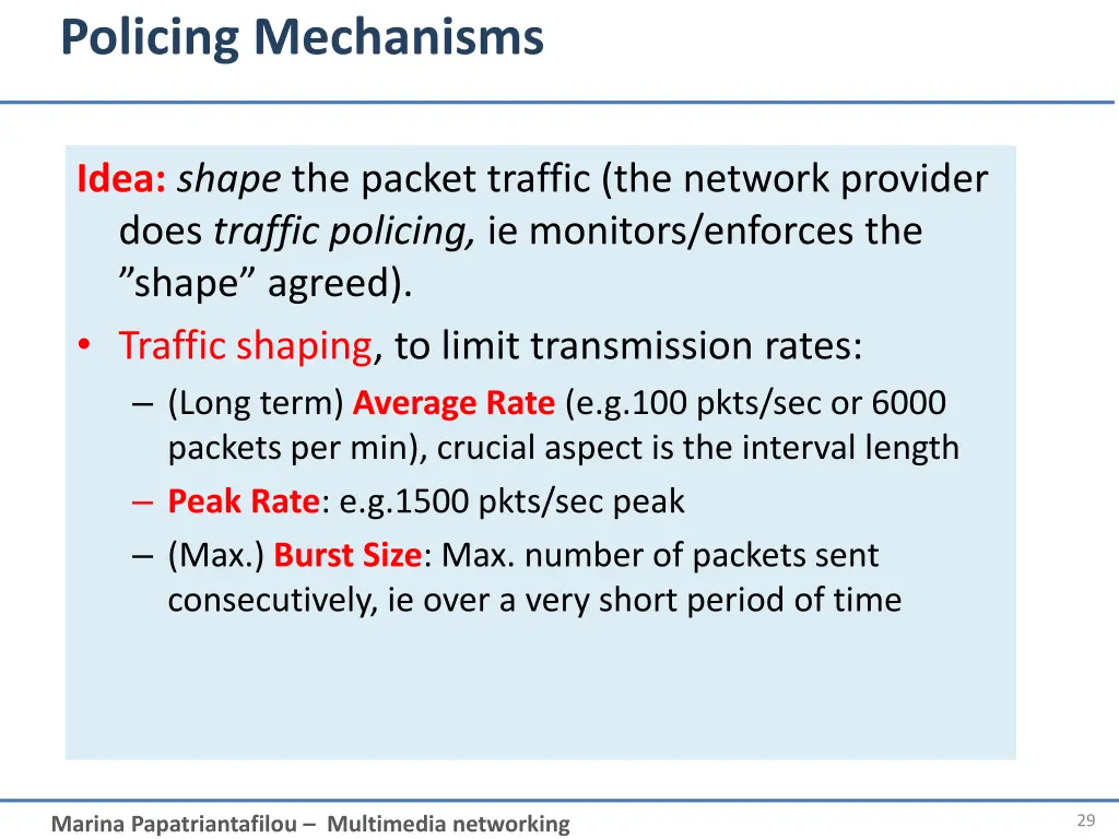 policing mechanisms