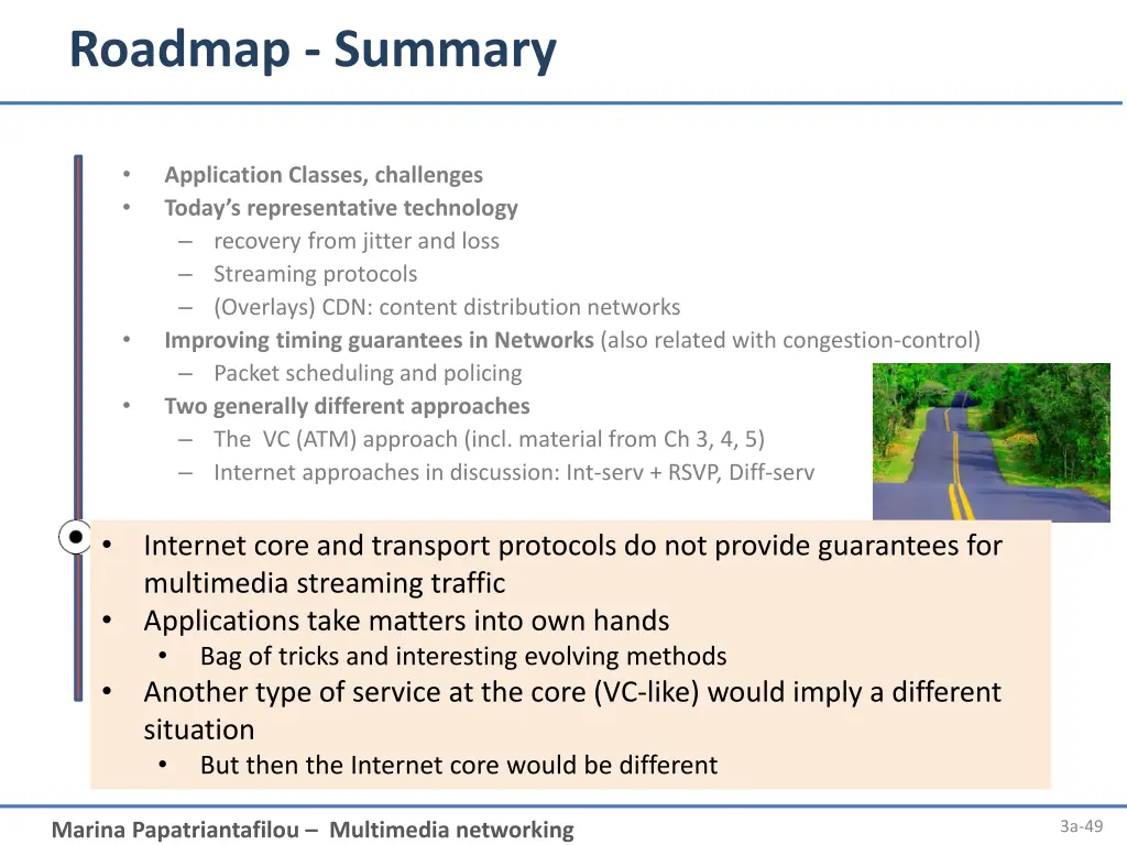 roadmap summary