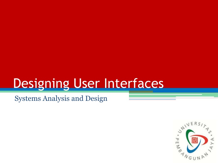 designing user interfaces systems analysis
