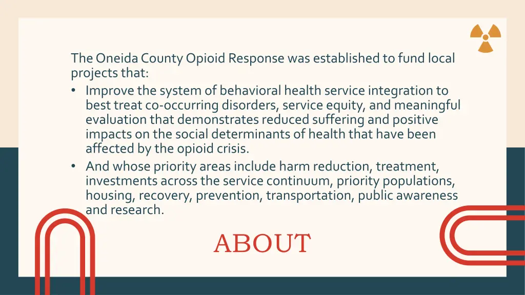 the oneida county opioid response was established