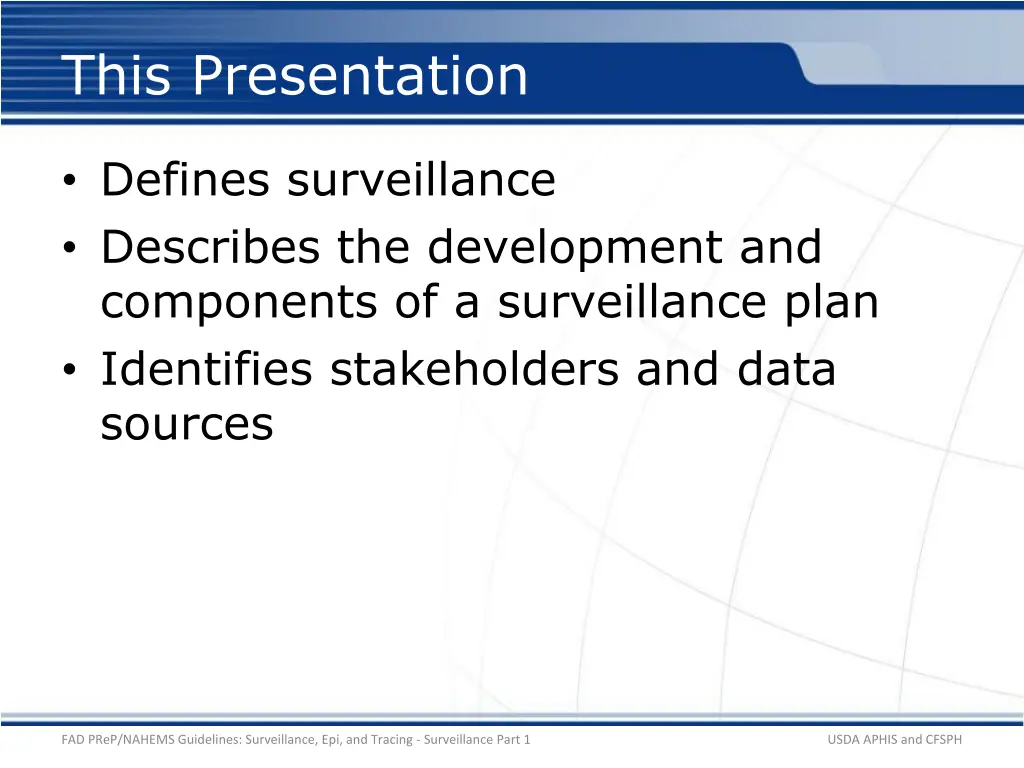 this presentation