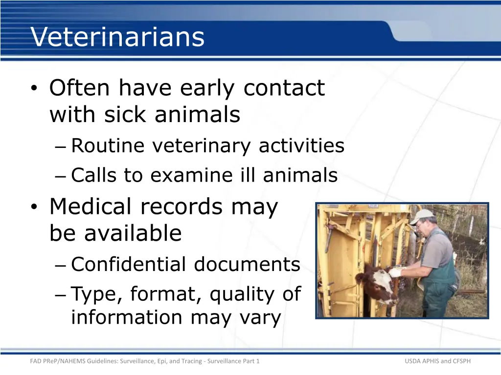 veterinarians