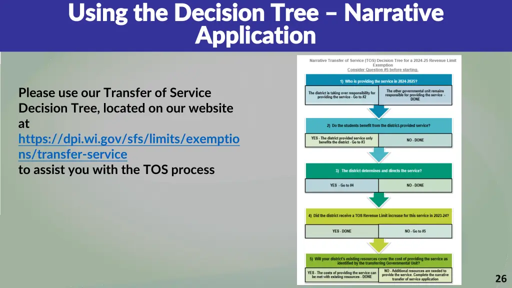 using the decision tree using the decision tree 4