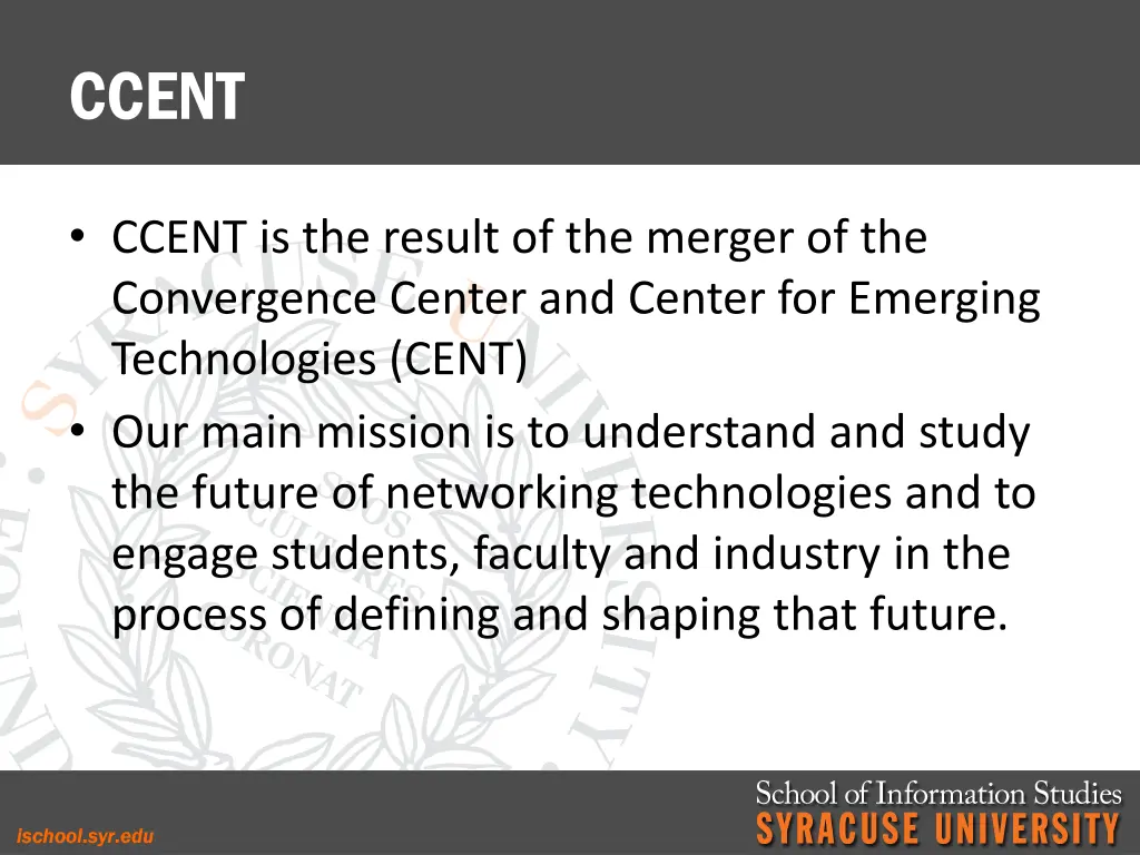 ccent 1