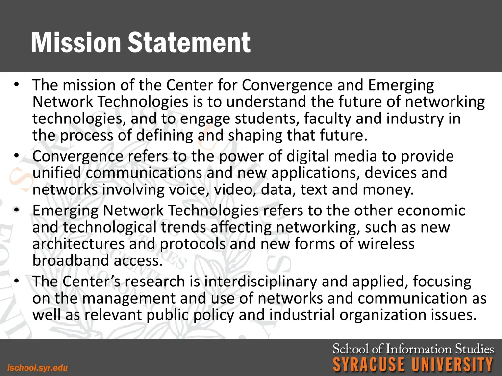 mission statement