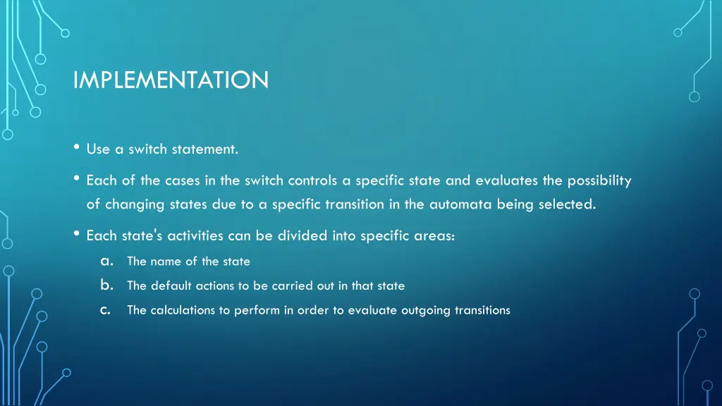 implementation