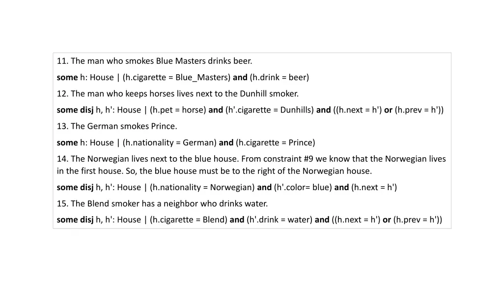 11 the man who smokes blue masters drinks beer