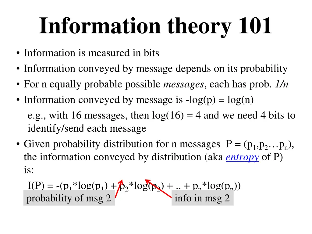 information theory 101