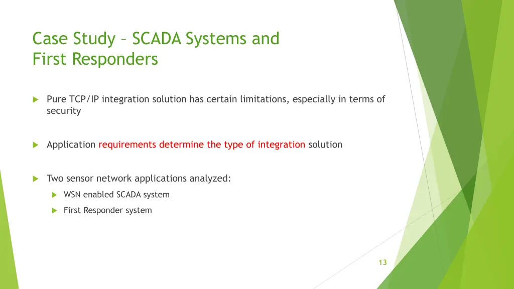 case study scada systems and first responders