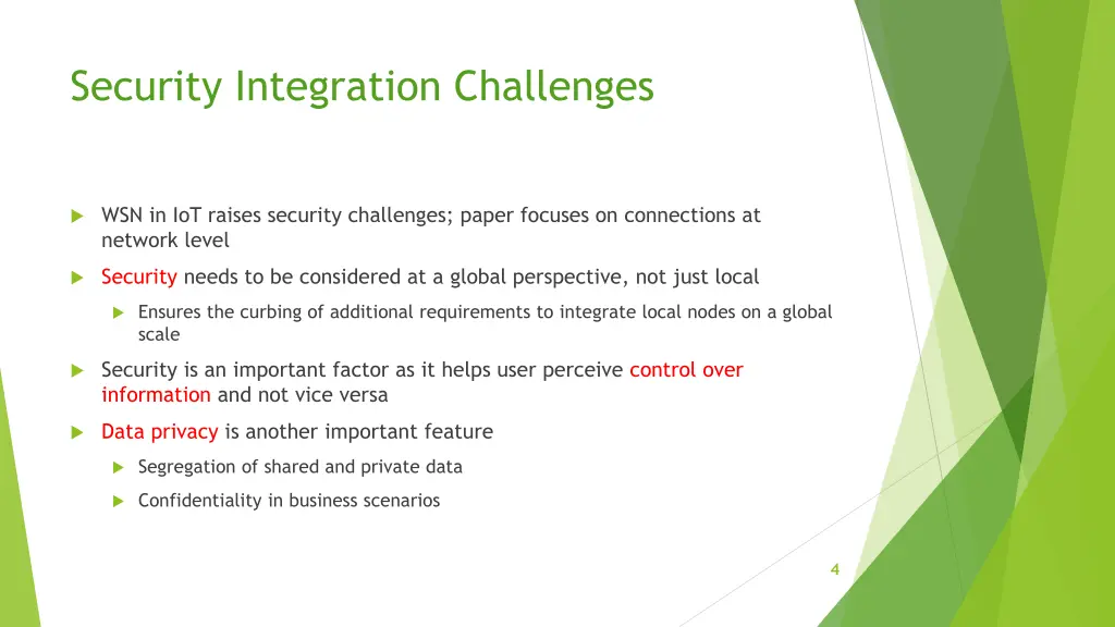 security integration challenges