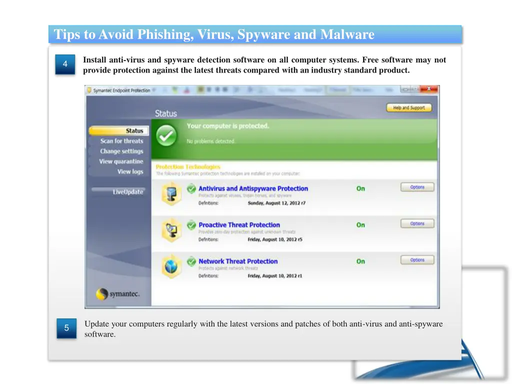 tips to avoid phishing virus spyware and malware 2