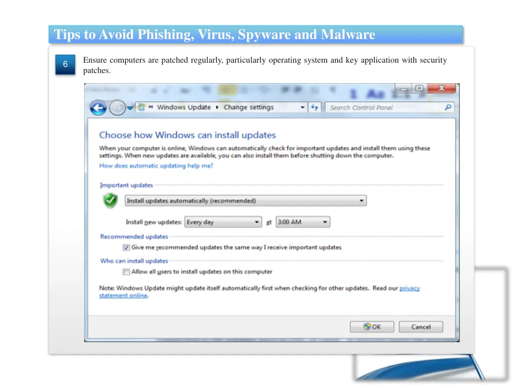 tips to avoid phishing virus spyware and malware 3