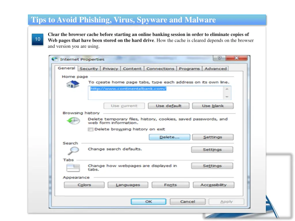 tips to avoid phishing virus spyware and malware 5