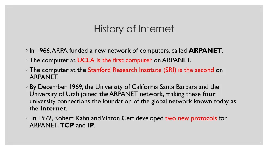 history of internet 2