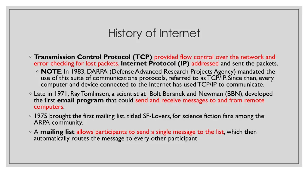history of internet 3