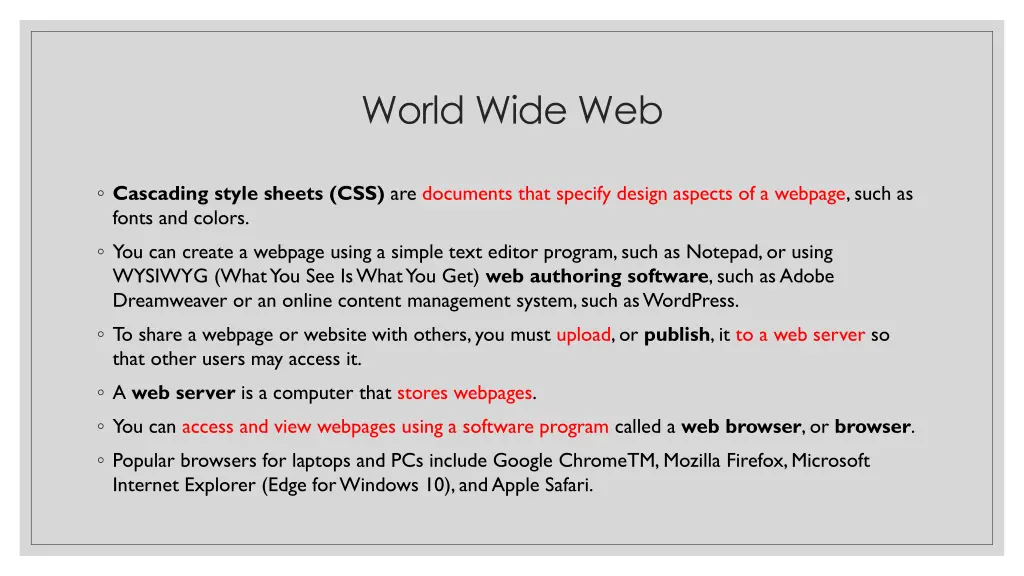 world wide web 1