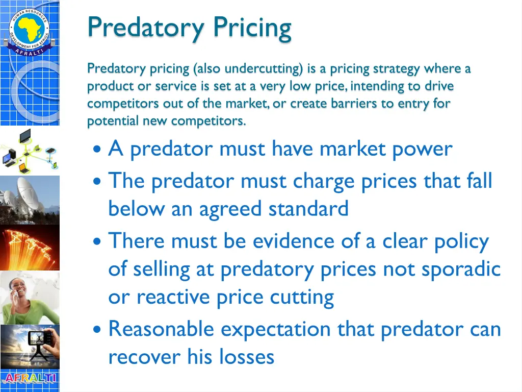 predatory pricing