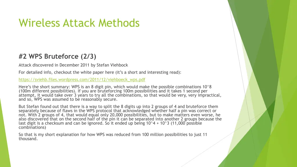 wireless attack methods 2