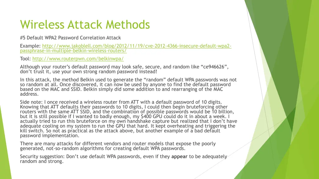 wireless attack methods 5
