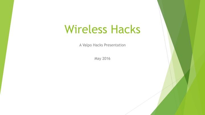 wireless hacks