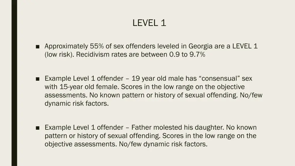 level 1