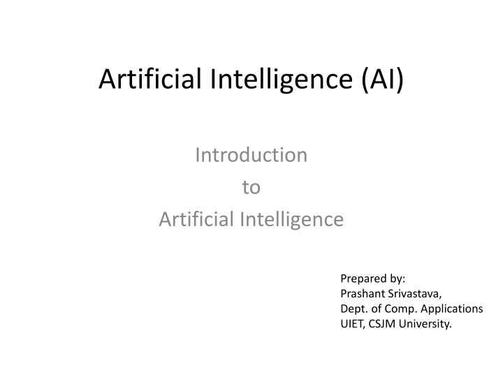 artificial intelligence ai