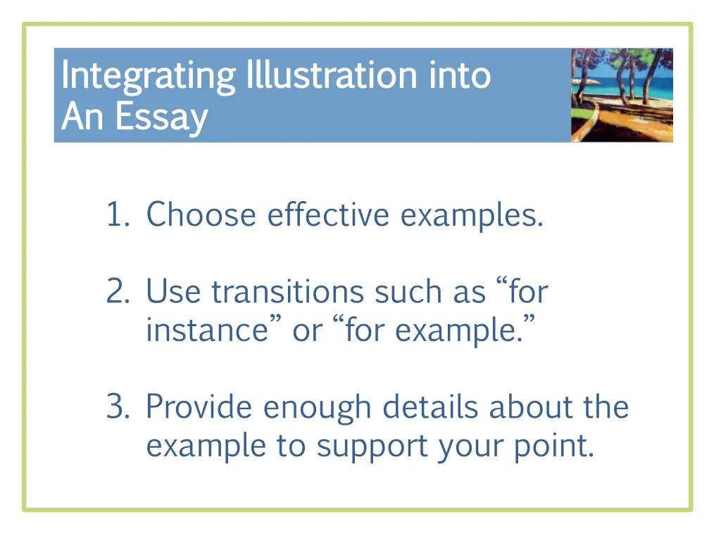 integrating illustration into integrating