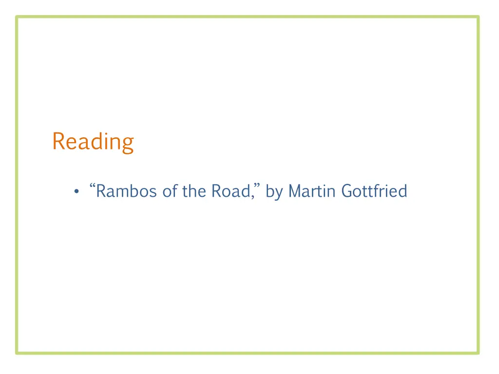 reading