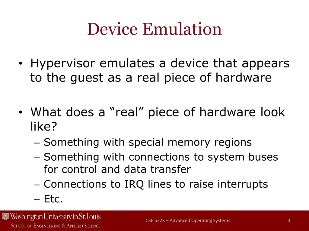 device emulation