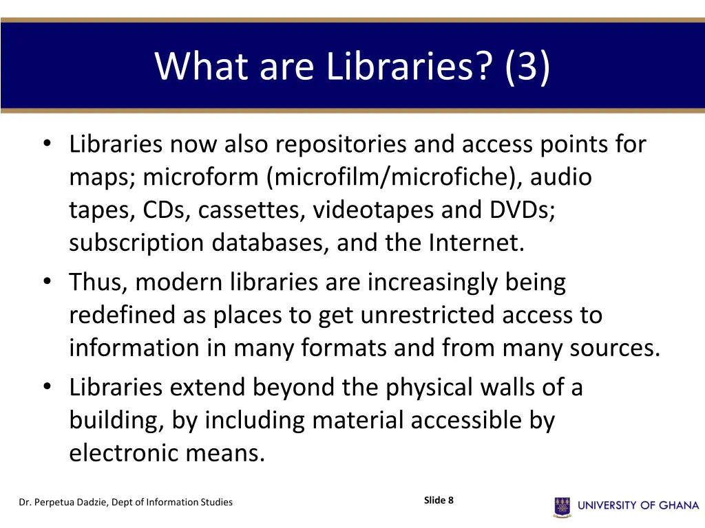 what are libraries 3