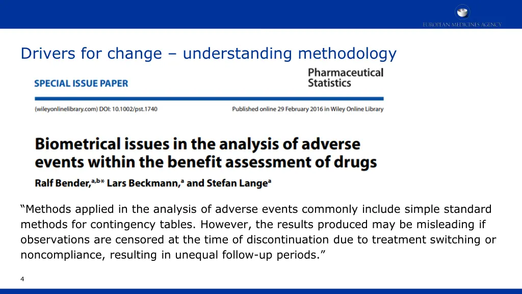 drivers for change understanding methodology 1