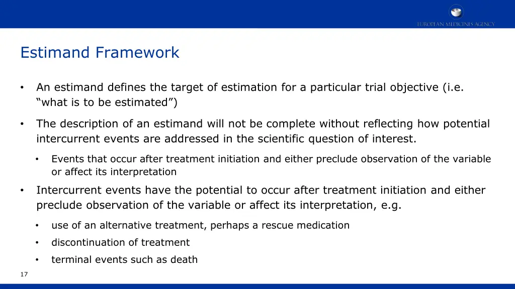 estimand framework