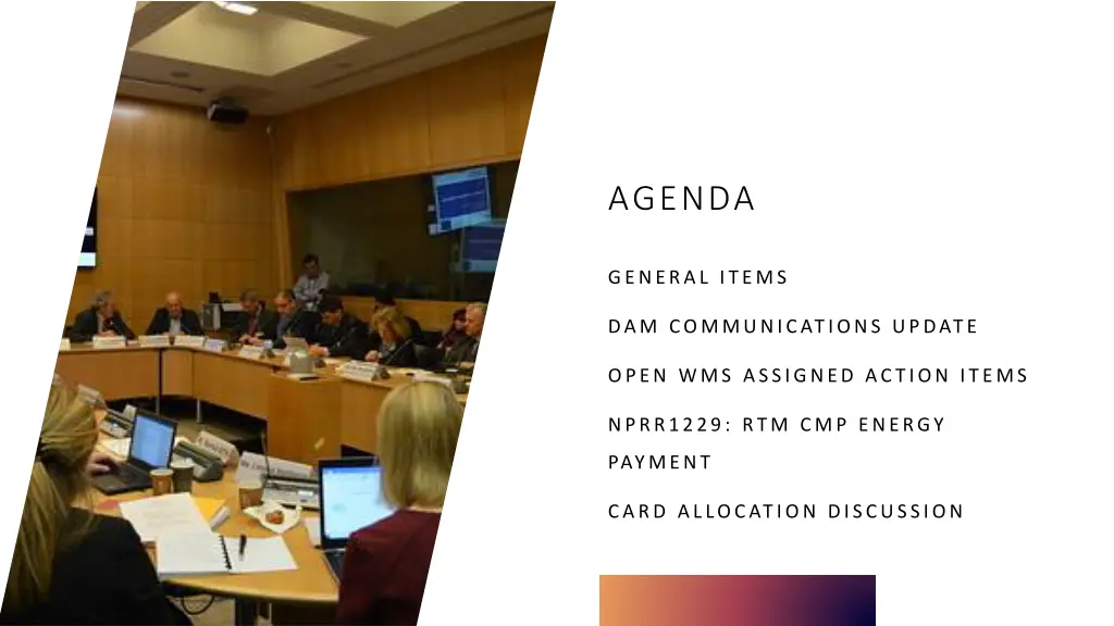 agenda