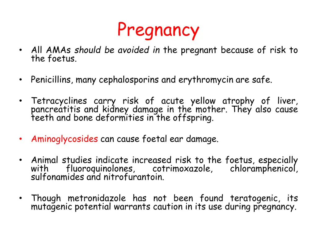 pregnancy