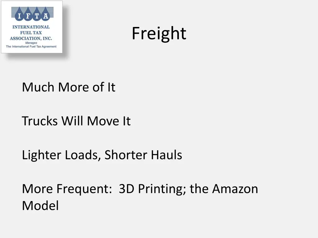 freight