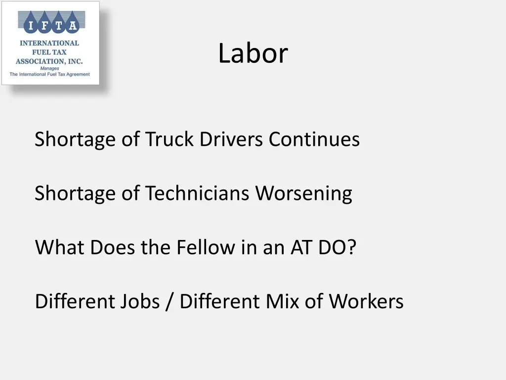 labor