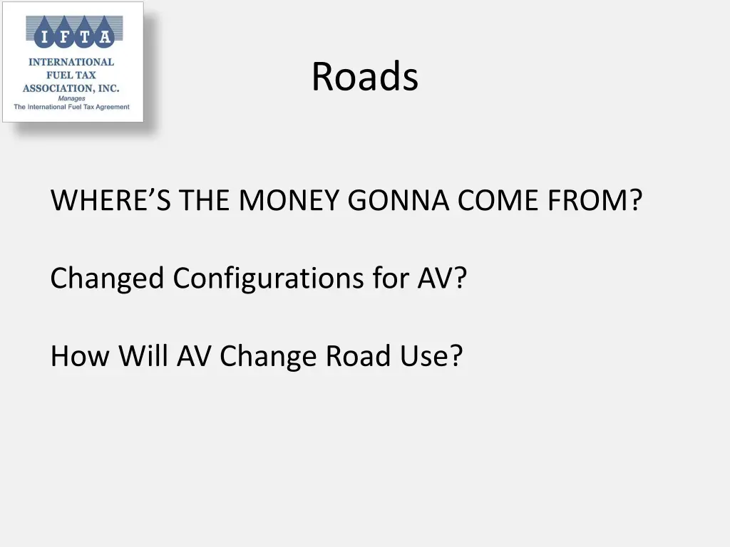 roads