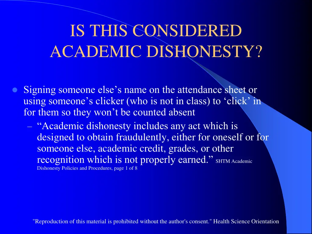 is this considered academic dishonesty 2