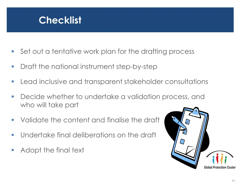 checklist