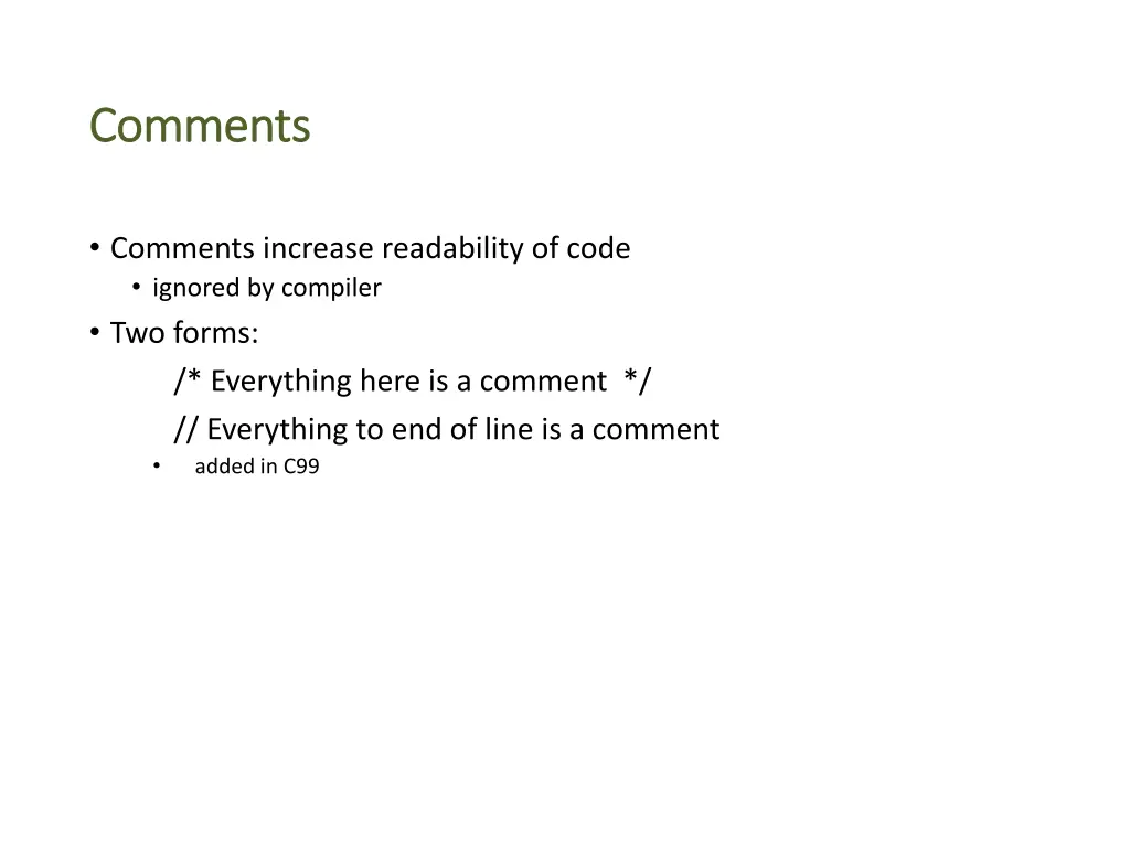 comments comments